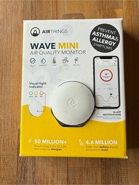 Airthings Wave Mini Air Quality Monitor | New In Box